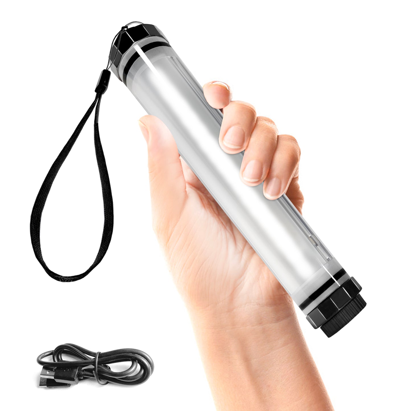 SunJack Waterproof LightStick Camplight with Power Bank