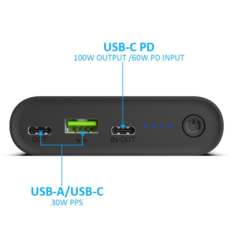 SunJack 100W 25,600mAh power bank included with the 60W solar kit